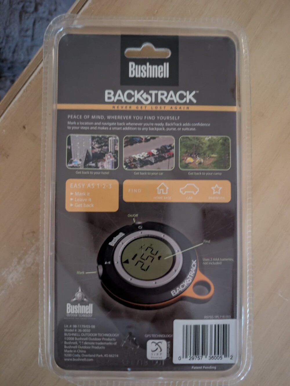 Bushnell Backtrack Compass - Picture 4 of 6